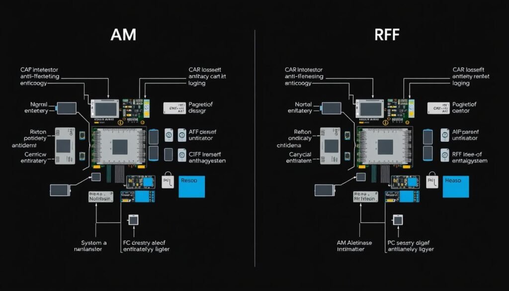 comparativa AM RF