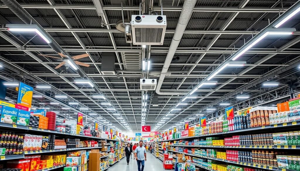 Cobertura AM en grandes superficies comerciales