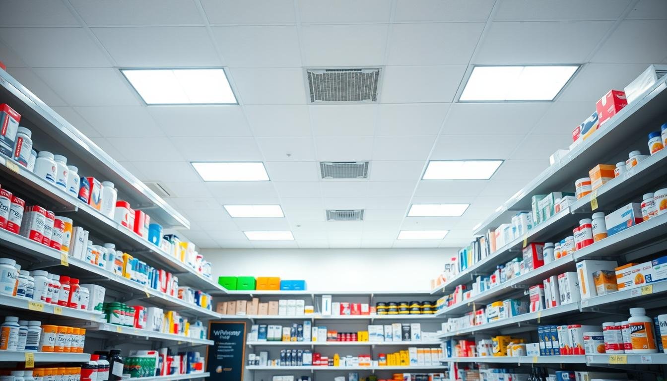 Sistemas antihurto resistentes y duraderos para farmacias con mucho tránsito