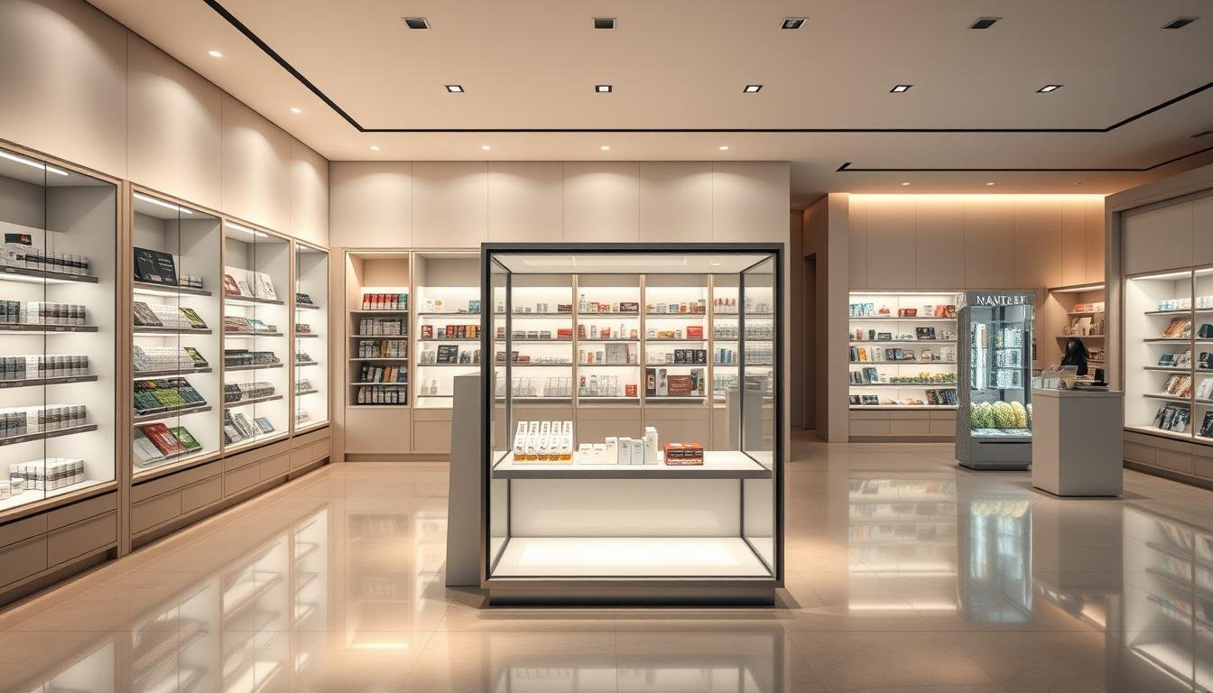Soluciones antihurto invisibles para farmacias con diseño premium