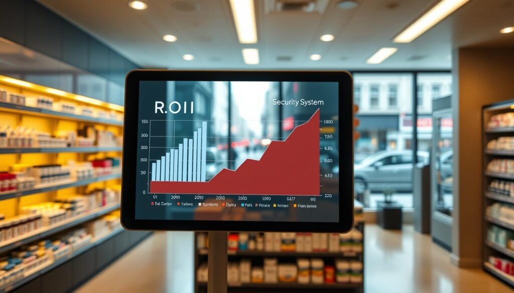 calcula el ROI seguridad farmacia