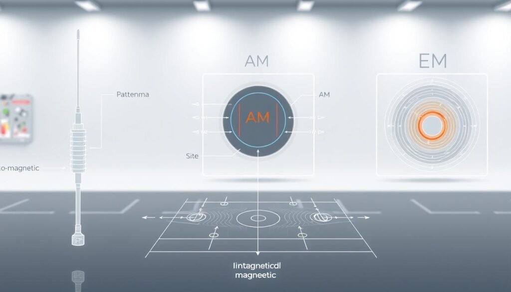 sistemas de detección RF AM EM